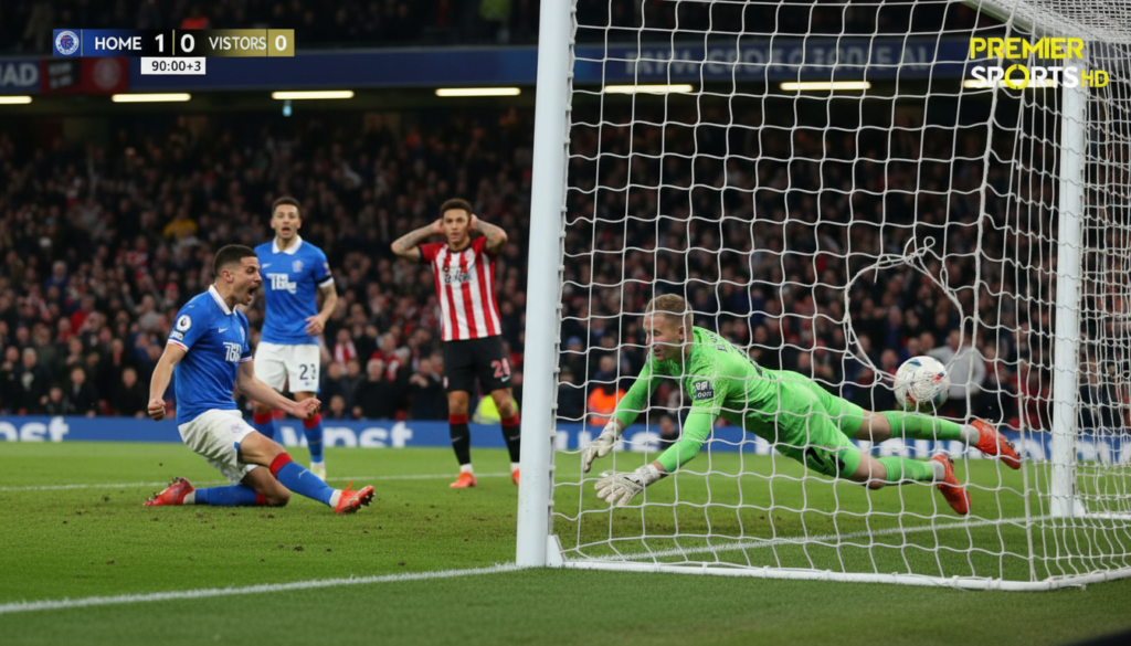 Aasgard anota un golazo en su debut con el Rangers