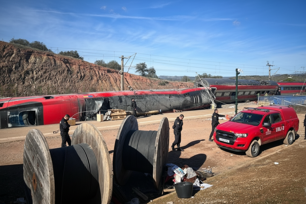 Accidente ferroviario en Adamuz: 39 muertos y 122 heridos