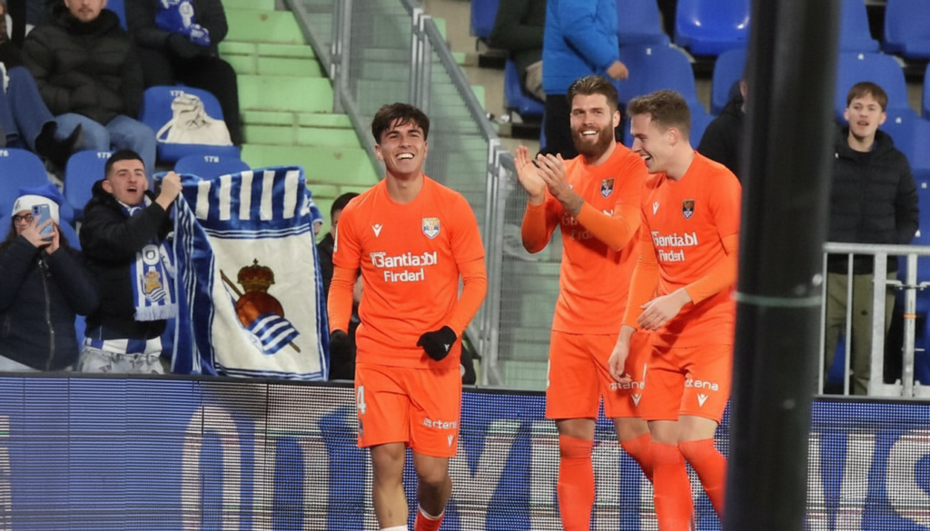 Aramburu dedica su gol a Venezuela tras la victoria sobre Getafe