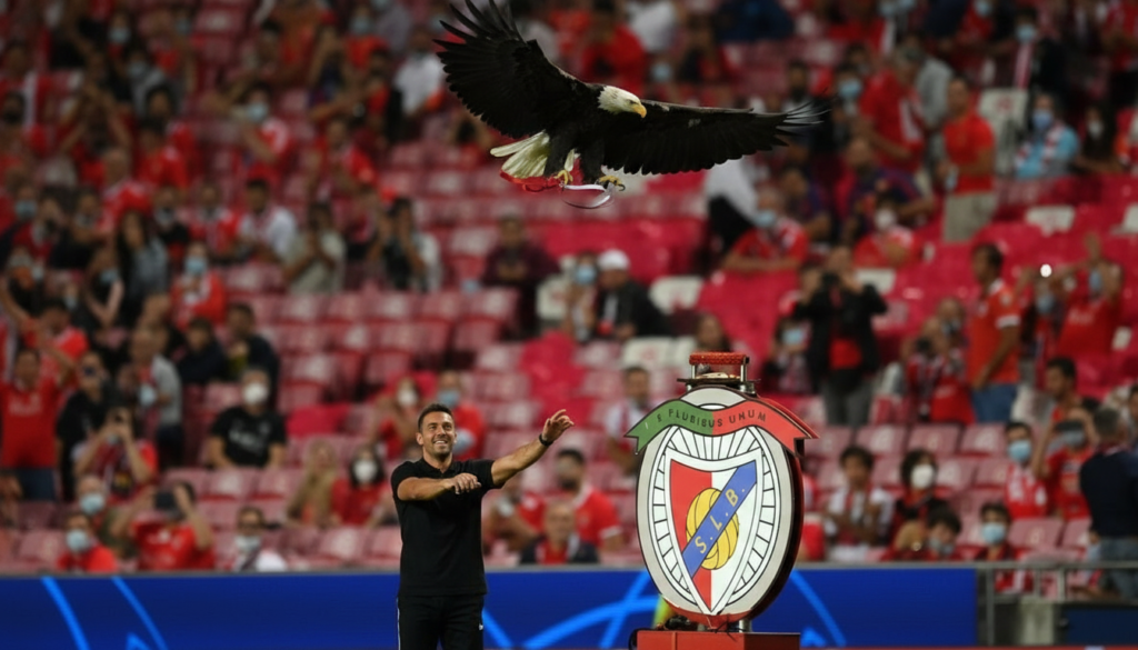 Benfica y su águila Vitoria: tradición en debate Benfica y su águila Vitoria: tradición en debate