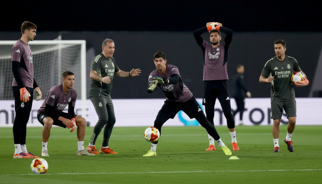 Courtois, clave en la Supercopa tras 100 disparos recibidos
