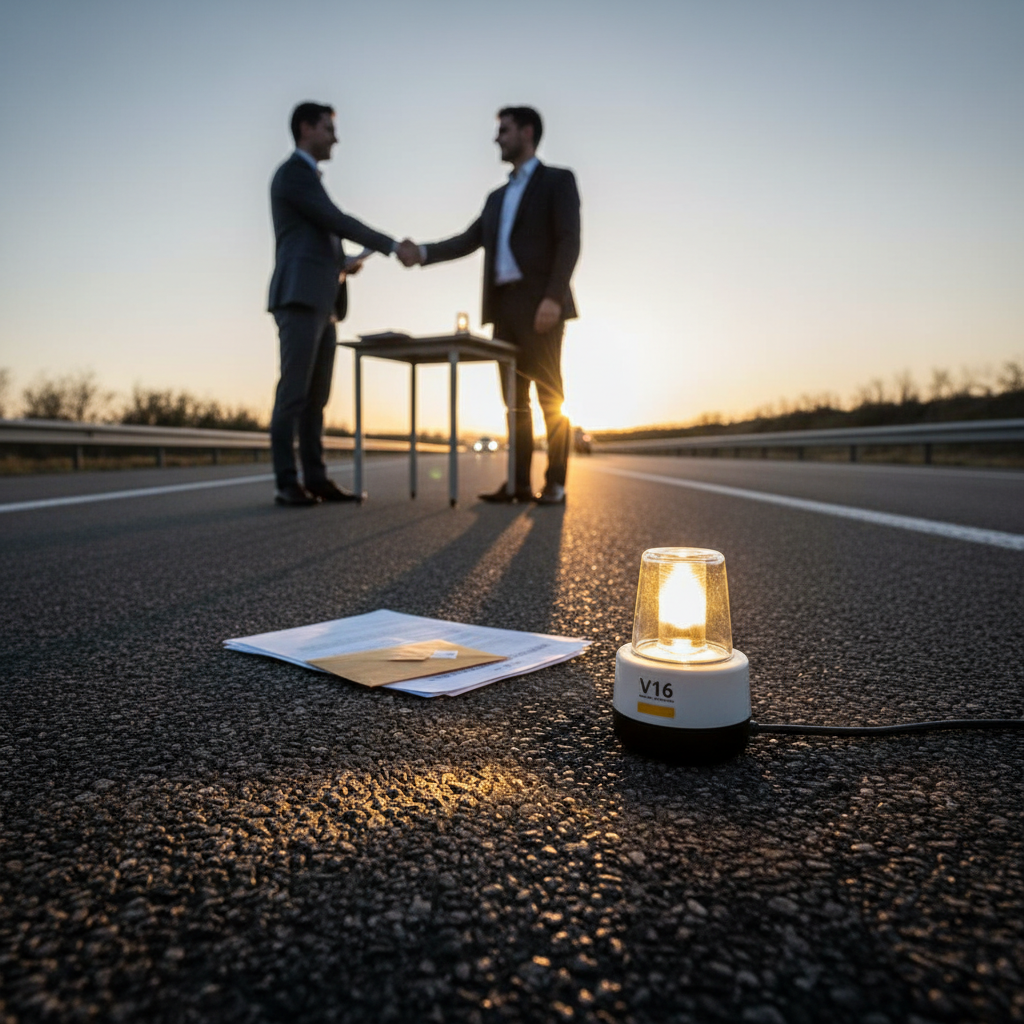 Creadores de la baliza V16 reciben 2,25 millones del ICO Creadores de la baliza V16 reciben 2,25 millones del ICO