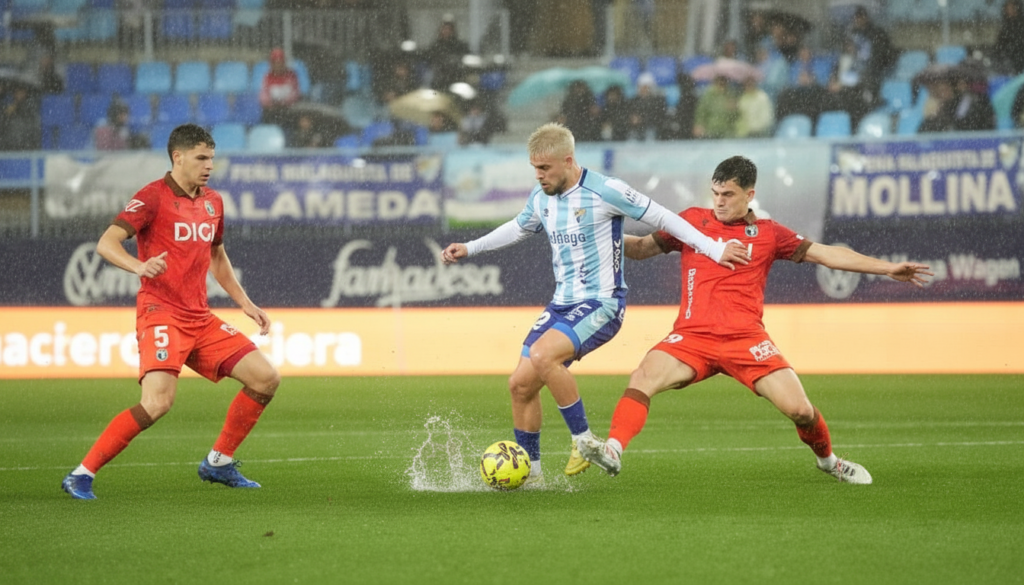 Dani Lorenzo, figura clave del Málaga de Juanfran Funes