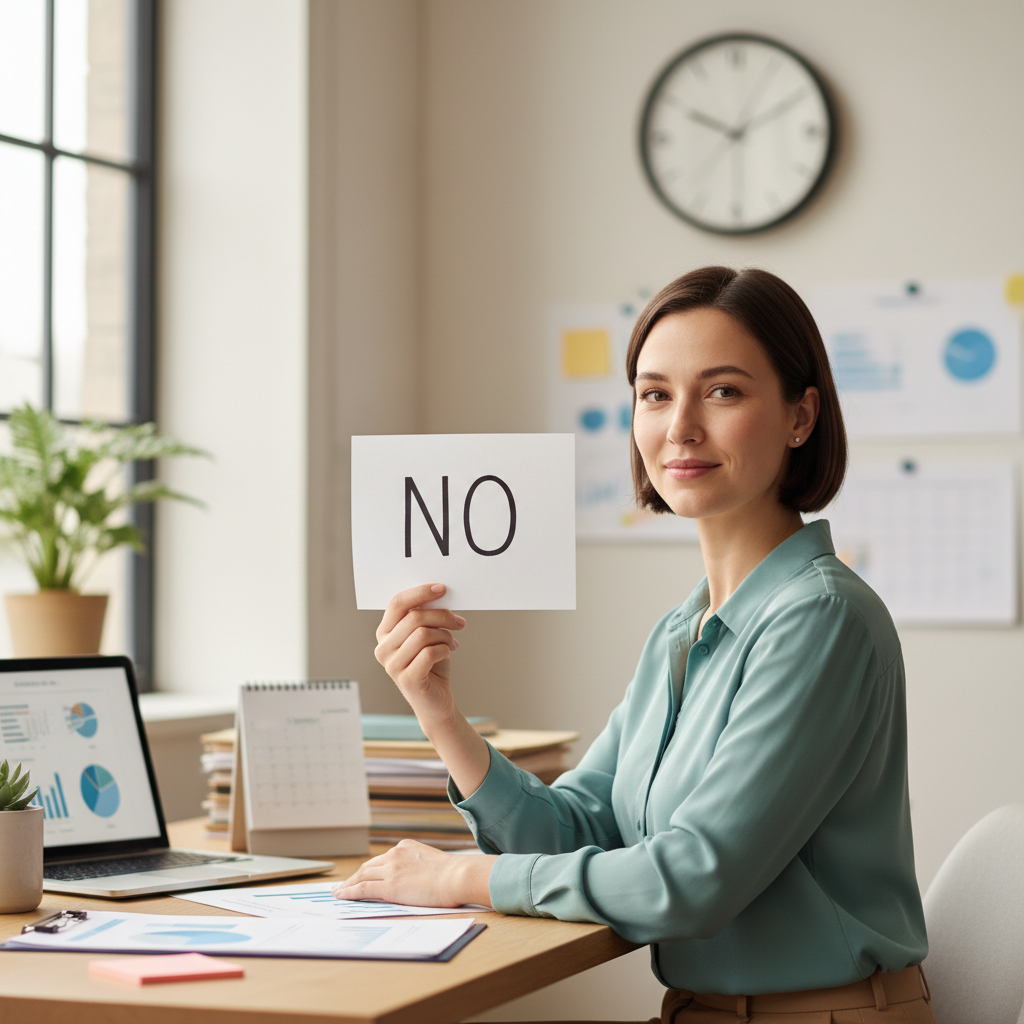 Decir «no» y productividad: la importancia del equilibrio personal Decir "no" y productividad: la importancia del equilibrio personal