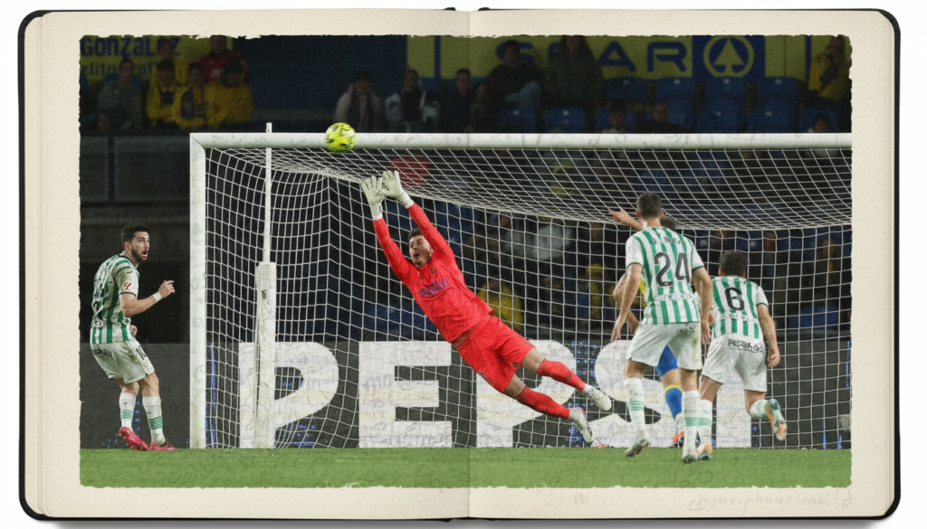 Dinko Horkaš, el portero de Las Palmas que se impone en el campo