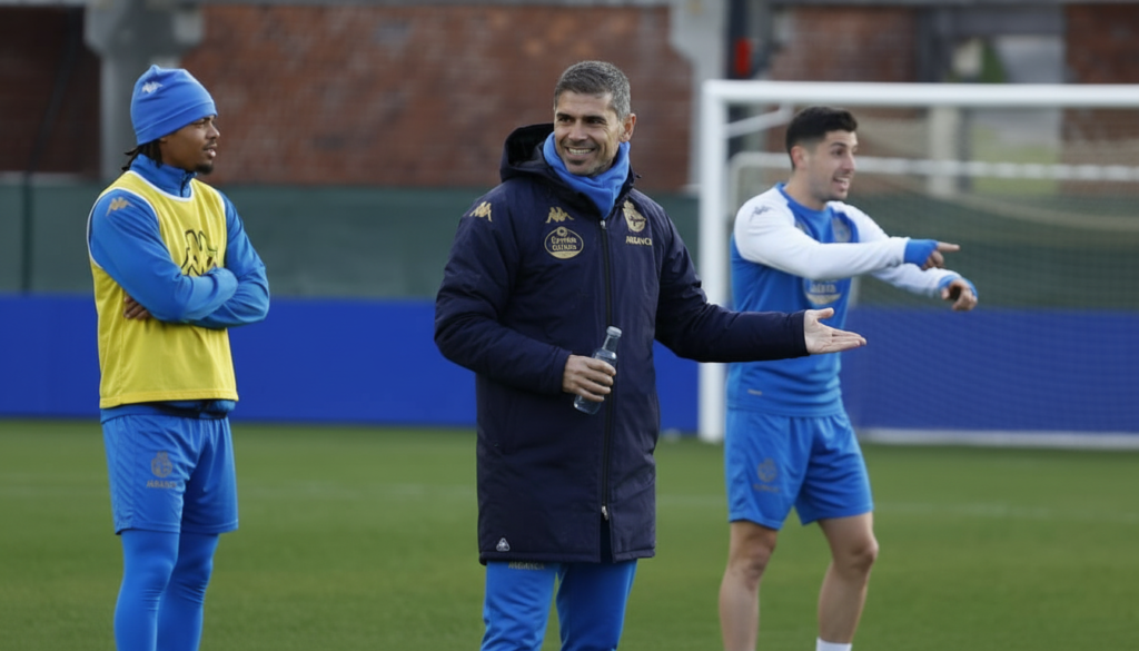 El Deportivo se prepara para recibir al líder Racing en Riazor