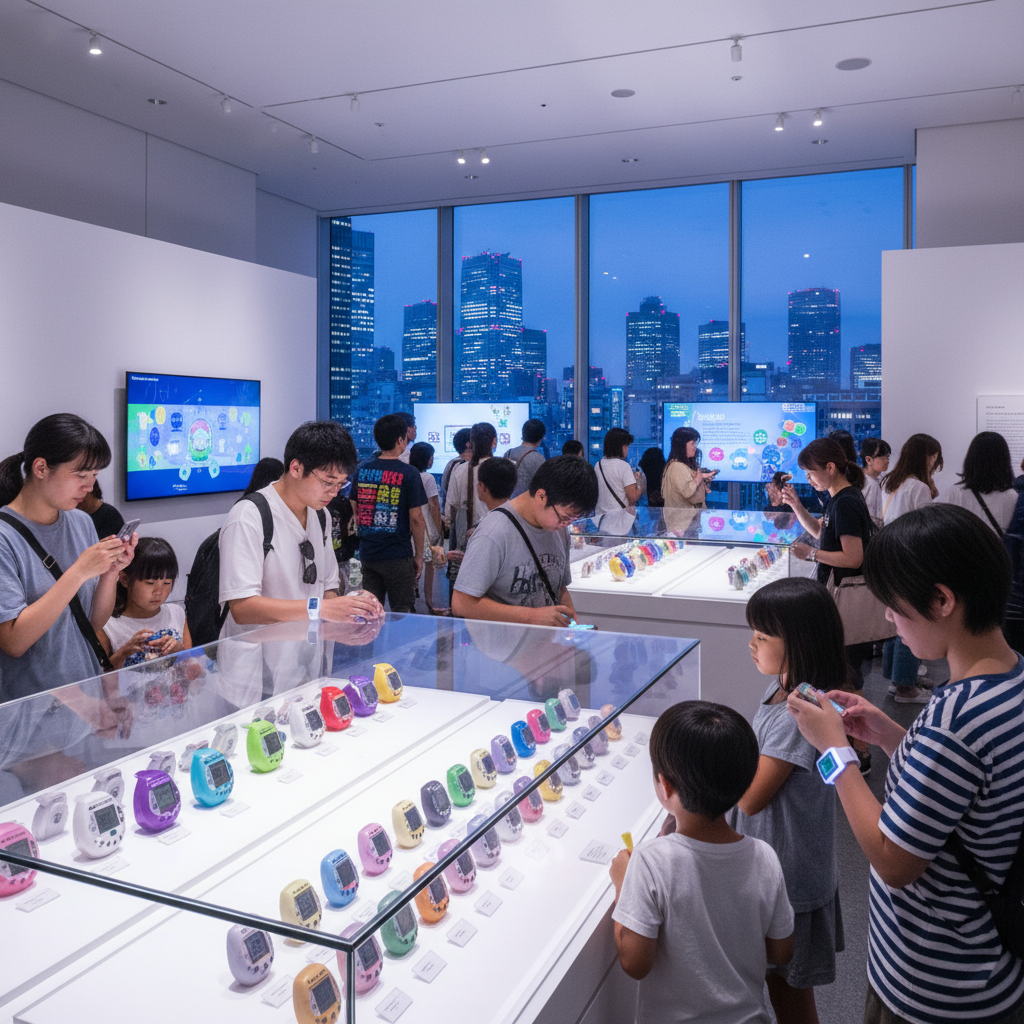 El Tamagotchi regresa en su 30 aniversario: exposición en Tokio TOKIO, 07/01/2026.-Tienda oficial de Tamagotchi ubicada en Tokio. | EFE