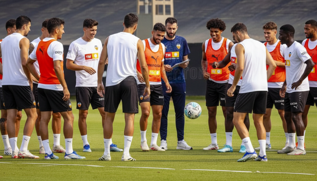 El Valencia tiene 6 días para ajustar la plantilla de Corberán