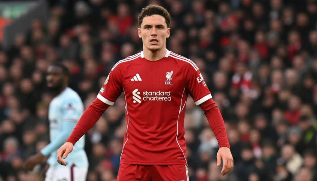 Empate entre Liverpool y Burnley tras gol de Wirtz