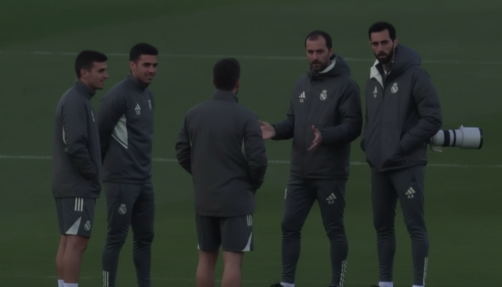 Entrenamiento de Arbeloa destaca diferencias con Xabi