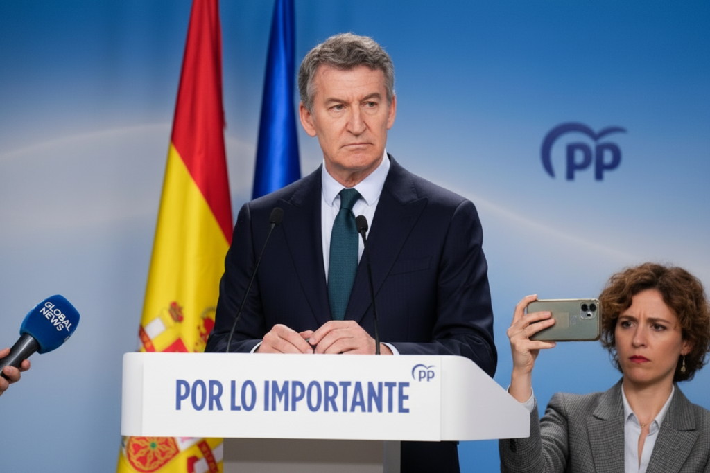 Feijóo cuestiona al Gobierno sobre el estado de las vías