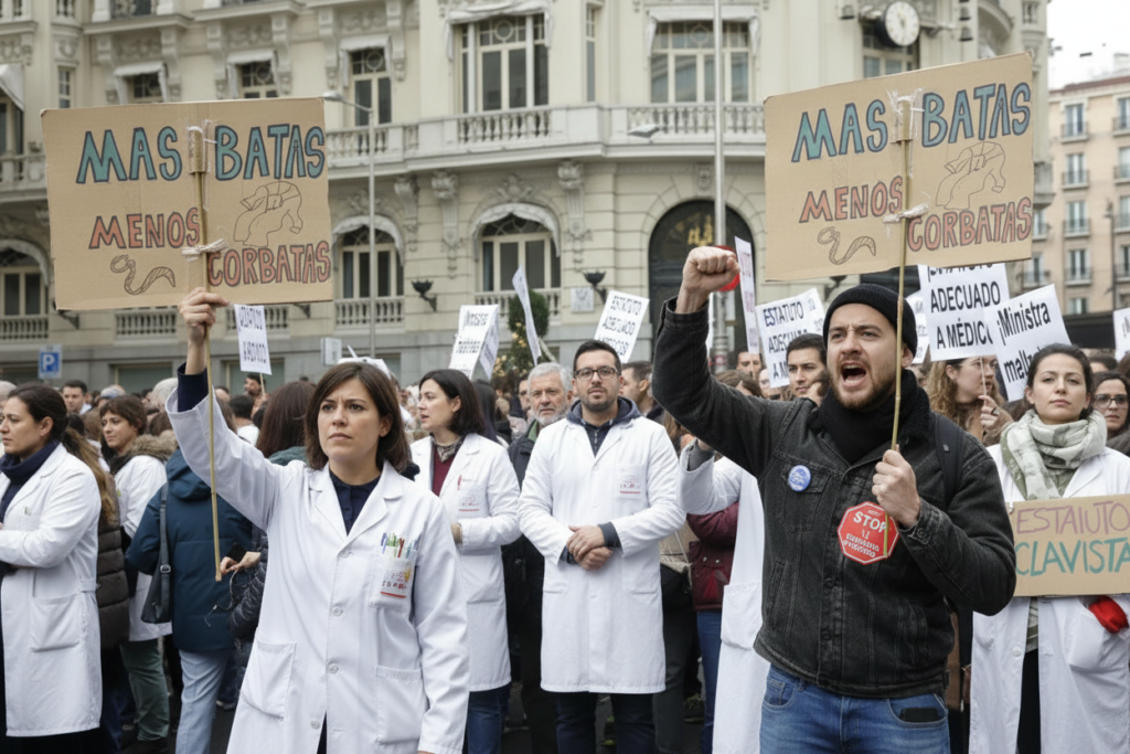 Huelgas en servicios públicos y críticas del Gobierno al PP