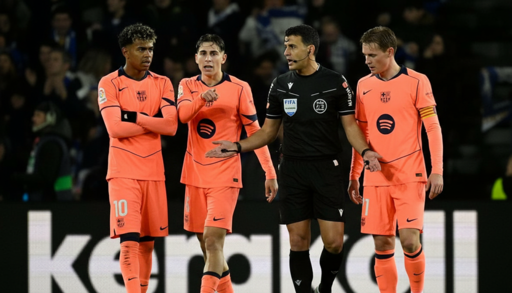 La RFEF decide no sancionar a De Jong y Fermín