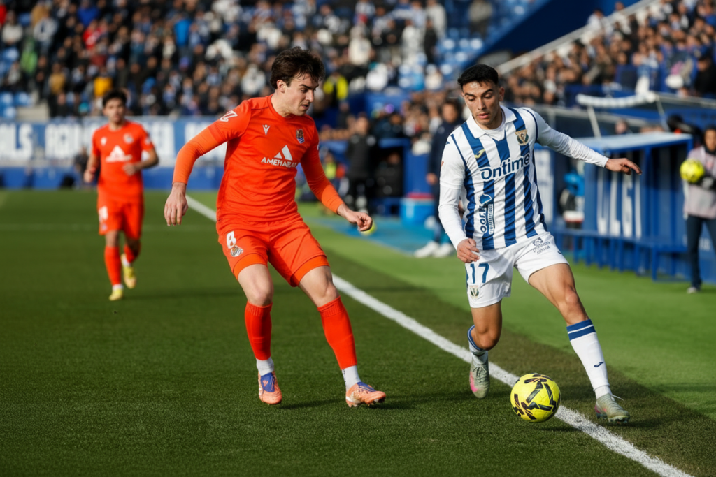 Leganés logra victoria clave ante Real B en casa