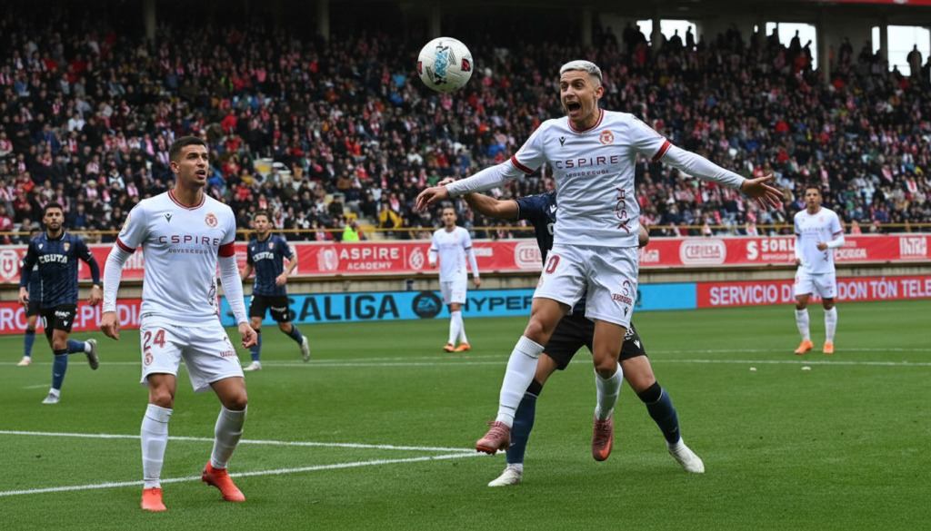 Luis Chacón: Primer partido como suplente en la jornada de cedidos del Depor
