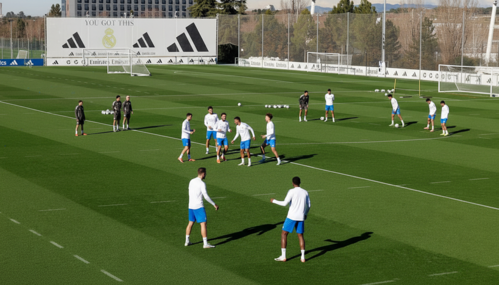 Minuto de silencio del Real Madrid por víctimas de Adamuz