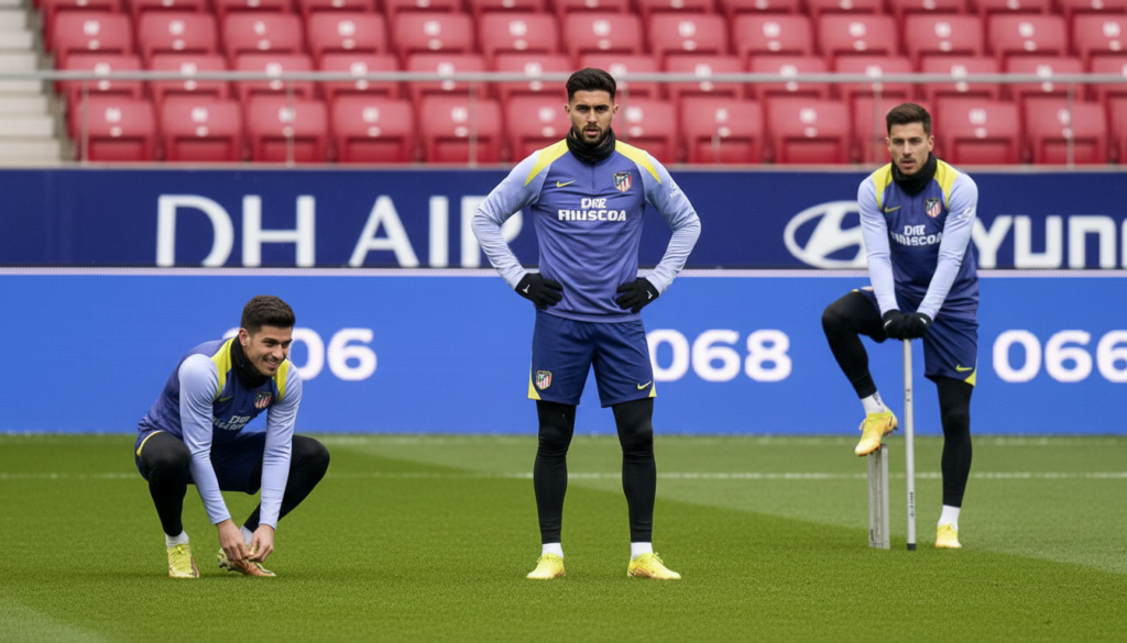 Nico González se reincorpora a entrenamientos del Atlético