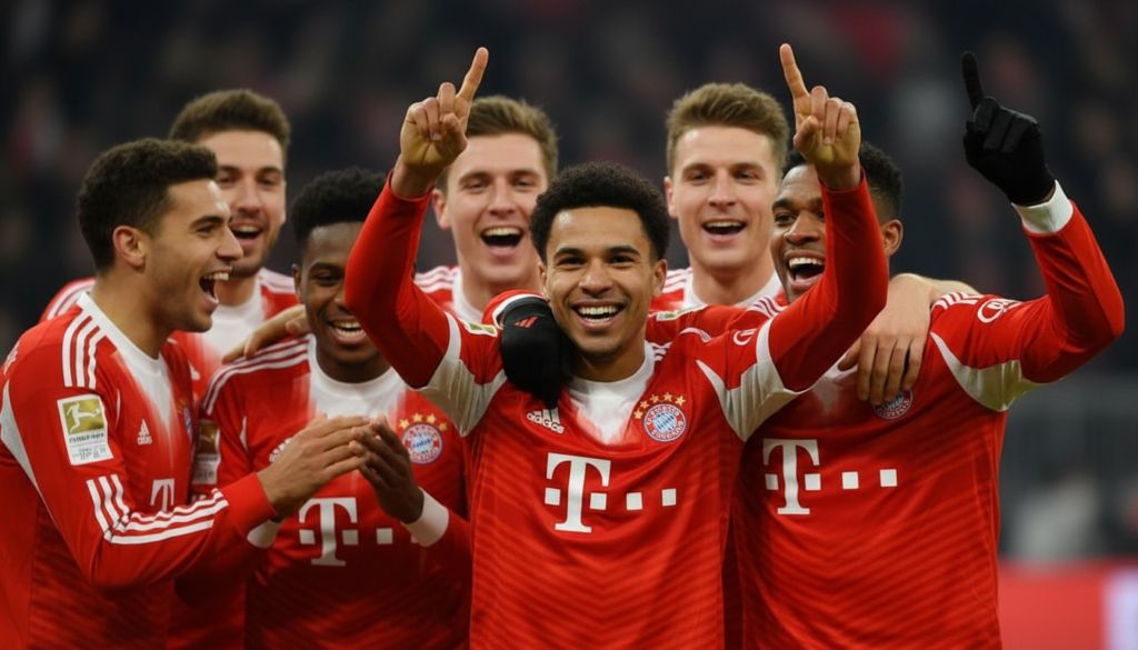 Palizón del Bayern a Wolfsburgo en su regreso a la Bundesliga