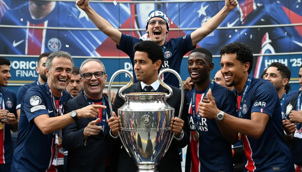 PSG Encabeza Ingresos en la Champions 2024-25