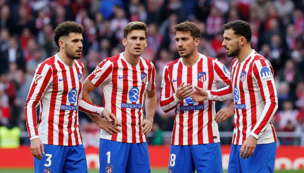 Pubill destaca como central moderno en derrota del Atlético