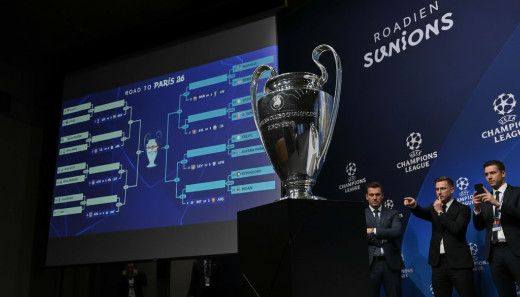 Sorteo Champions: Rivales del Madrid y Atlético en Playoffs