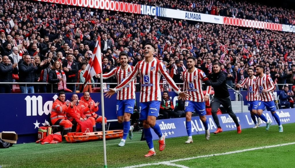 Thiago Almada reafirma su compromiso con el Atlético