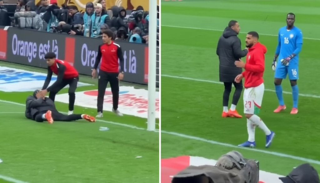 Tres recogepelotas marroquíes, Mendy y la acción que sorprendió