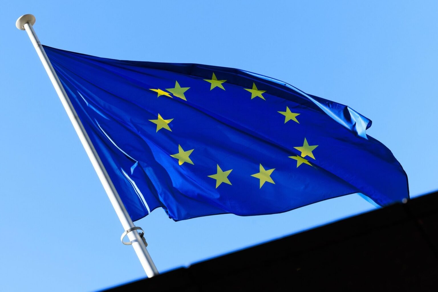 Bandera de la Unión Europea. | Alamy