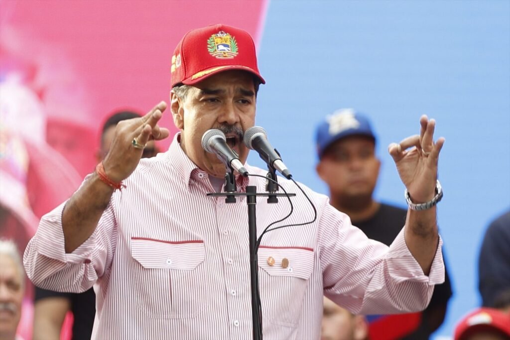 Venezuela: el impacto de la gestión de PDVSA en su petróleo CARACAS, 2 de diciembre de 2025. El presidente venezolano Nicolás Maduro habla durante un mitin en Caracas, capital de Venezuela, el 1 de diciembre de 2025. | Europa Press