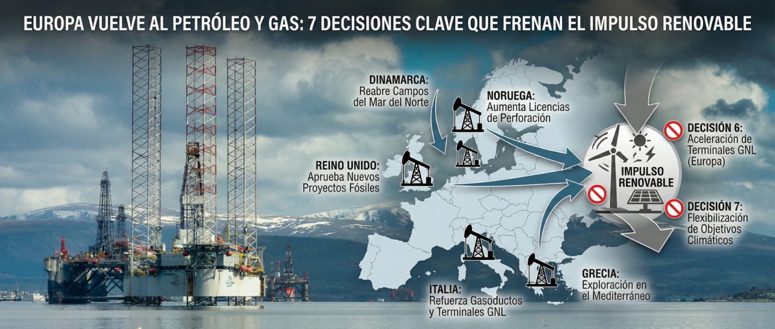 Europa vuelve al petróleo