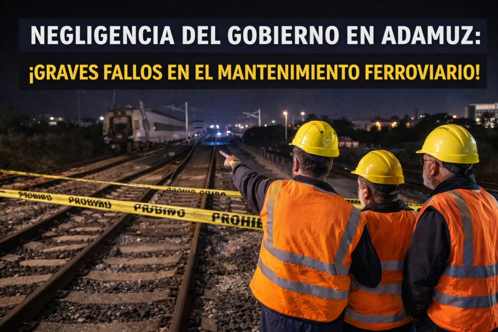 Negligencia del Gobierno en Adamuz