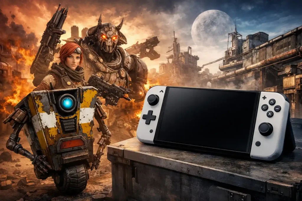 Borderlands 4 detiene su desarrollo en Nintendo Switch 2