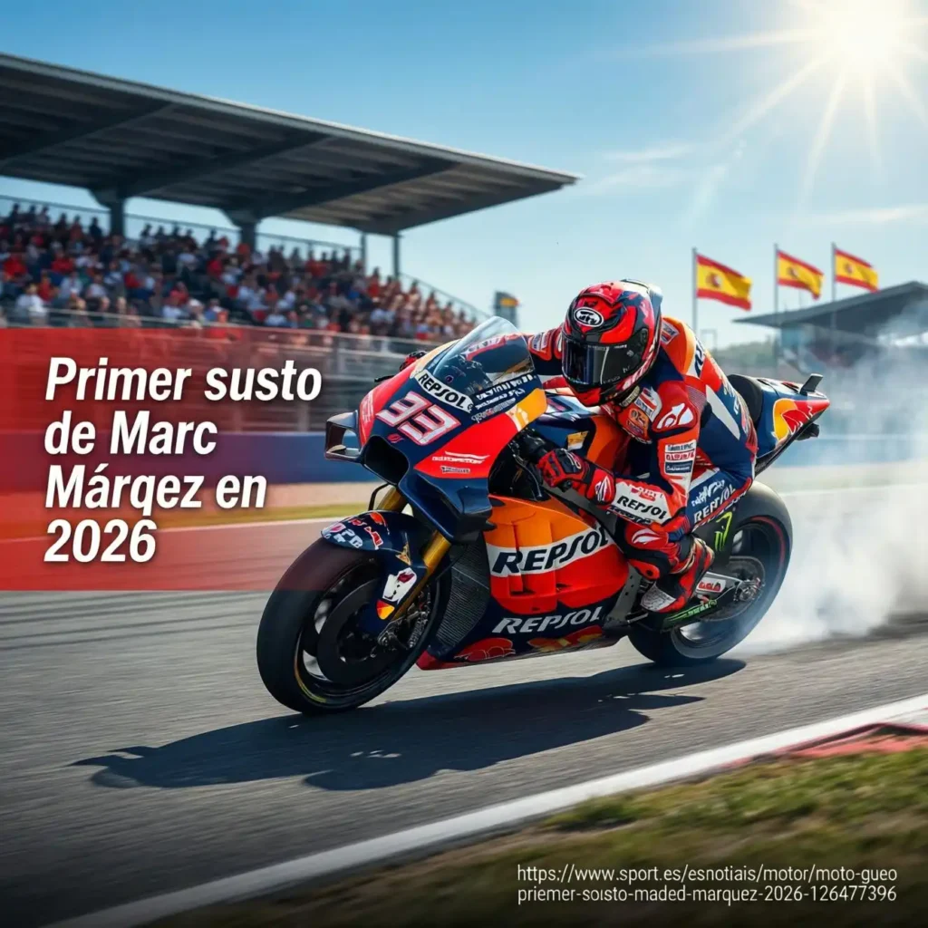 Marc Márquez y el primer aviso serio de 2026