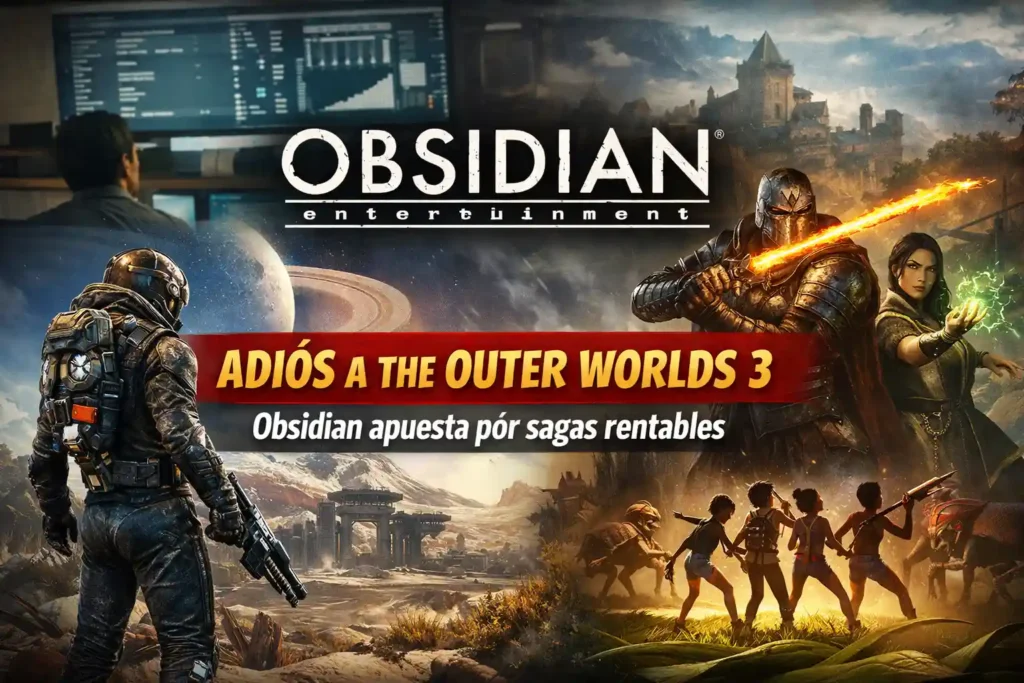 Obsidian confirma que no habrá The Outer Worlds 3 tras revelar las ventas reales de sus juegos y apostar por sagas más rentables como Grounded y Avowed.