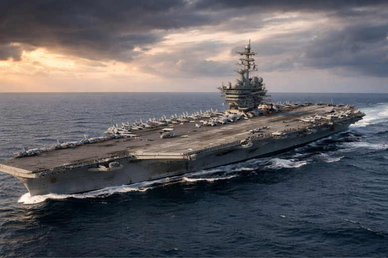 Crisis en Oriente Medio: así es el USS Abraham Lincoln desplegado contra Irán USS Abraham Lincoln