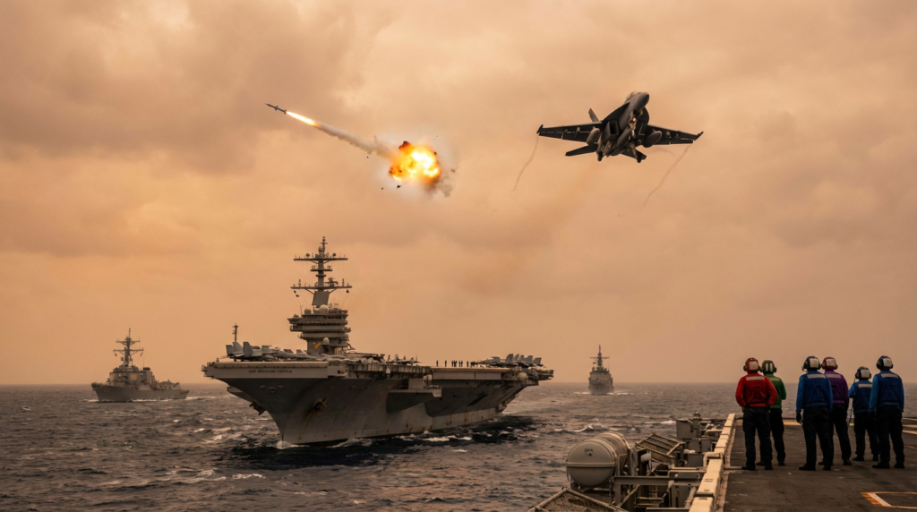 EEUU derriba dron iraní