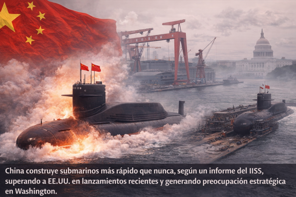 China construye submarinos