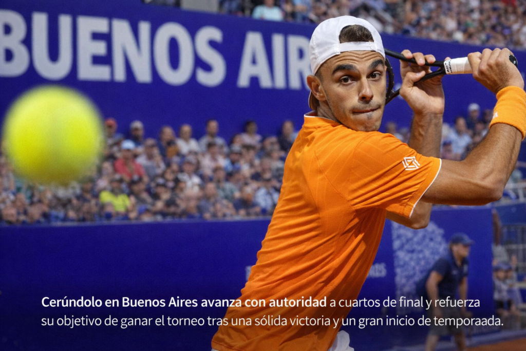 Cerúndolo en Buenos Aires