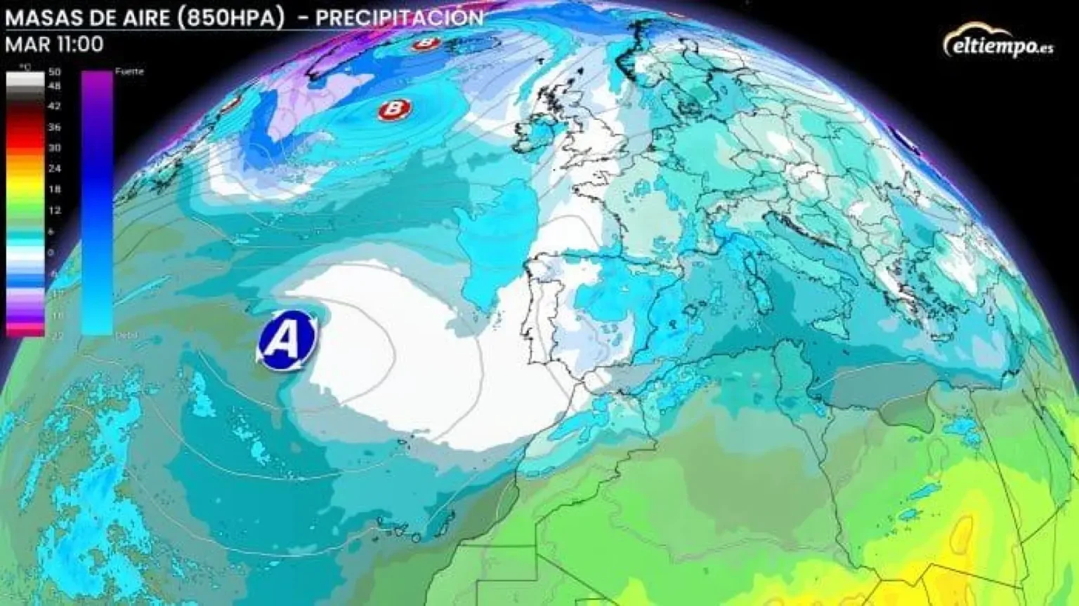 AEMET alerta de una nueva DANA en España: lluvias intensas
