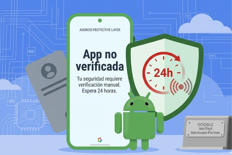 Android impone espera de 24 horas para instalar apps: Google refuerza su control sobre los usuarios Android limita la instalación de apps: 24 horas de espera y burocracia obligatoria
