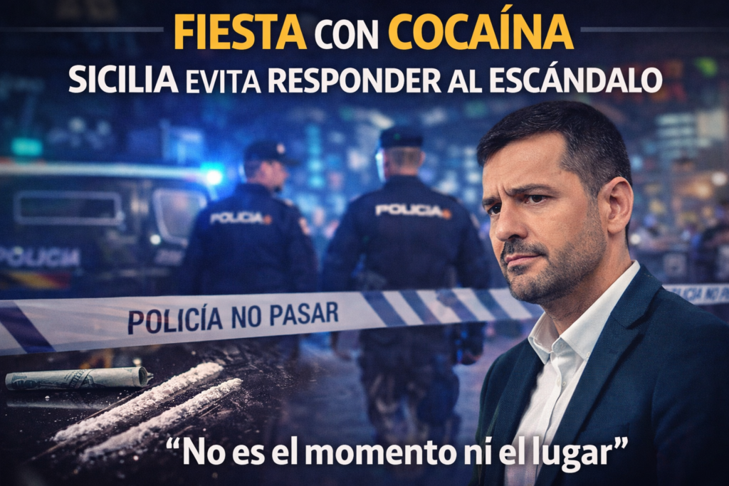 fiesta cocaína sicilia