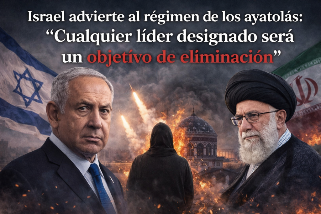 Israel advierte al régimen
