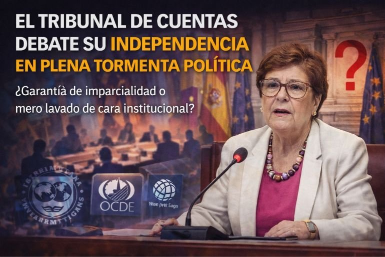 El Tribunal de Cuentas se blinda con un debate sobre independencia en plena polémica institucional El Tribunal de Cuentas se blinda con un debate sobre independencia