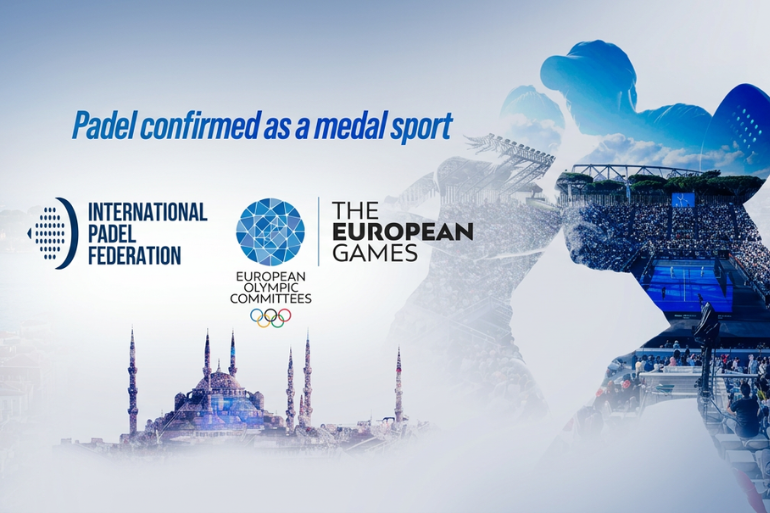 El pádel dará medalla en los Juegos Europeos Estambul 2027 El pádel dará medalla en los Juegos Europeos Estambul 2027