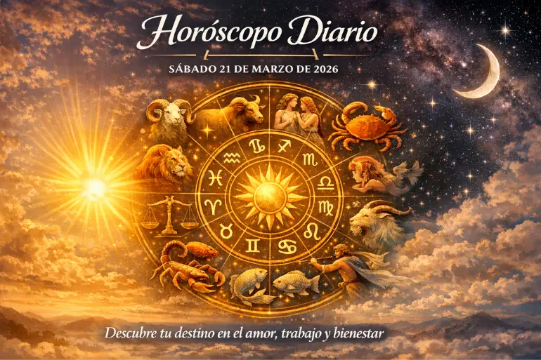 Horóscopo de hoy sábado 21 de marzo 2026 Horóscopo de hoy sábado 21 de marzo 2026