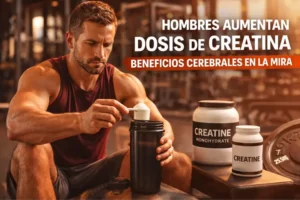 La creatina se dispara hombres aumentan dosis por sus beneficios cerebrales