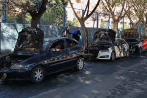 Noche de vandalismo en Almería