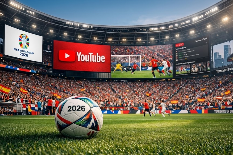 YouTube será el canal oficial del Mundial 2026: partidos, resúmenes y contenido exclusivo gratis YouTube será el canal oficial del Mundial 2026 partidos, resúmenes y contenido exclusivo gratis