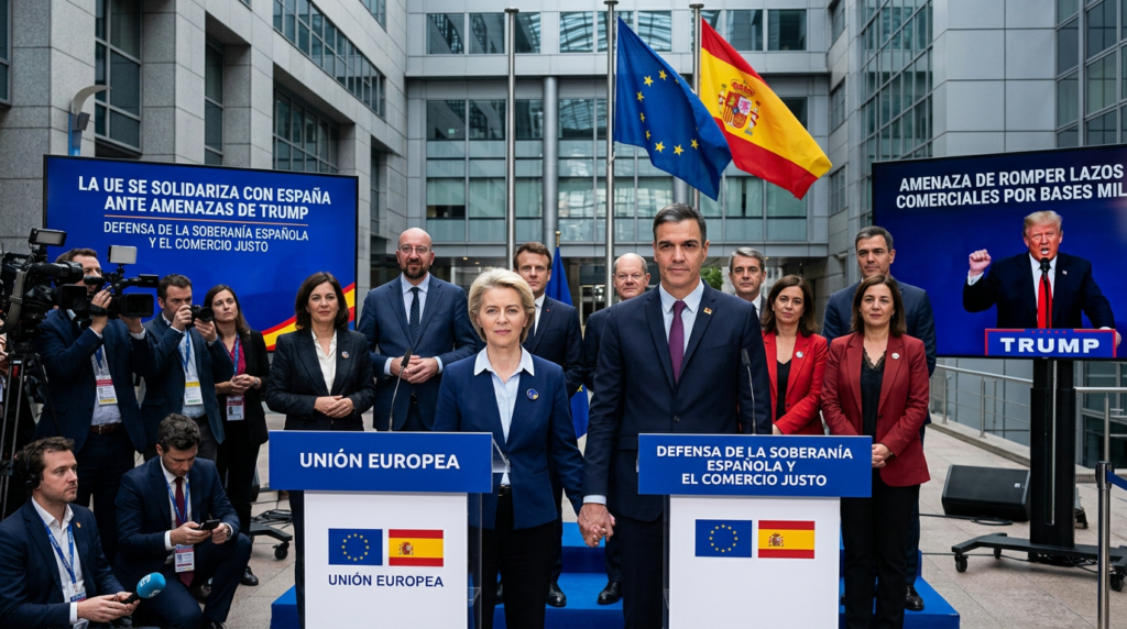 UE se solidariza con España