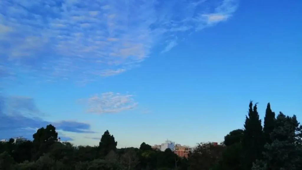 Cómo ha cambiado el color del cielo